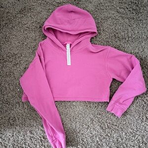 Lululemon all yours crop hoodie